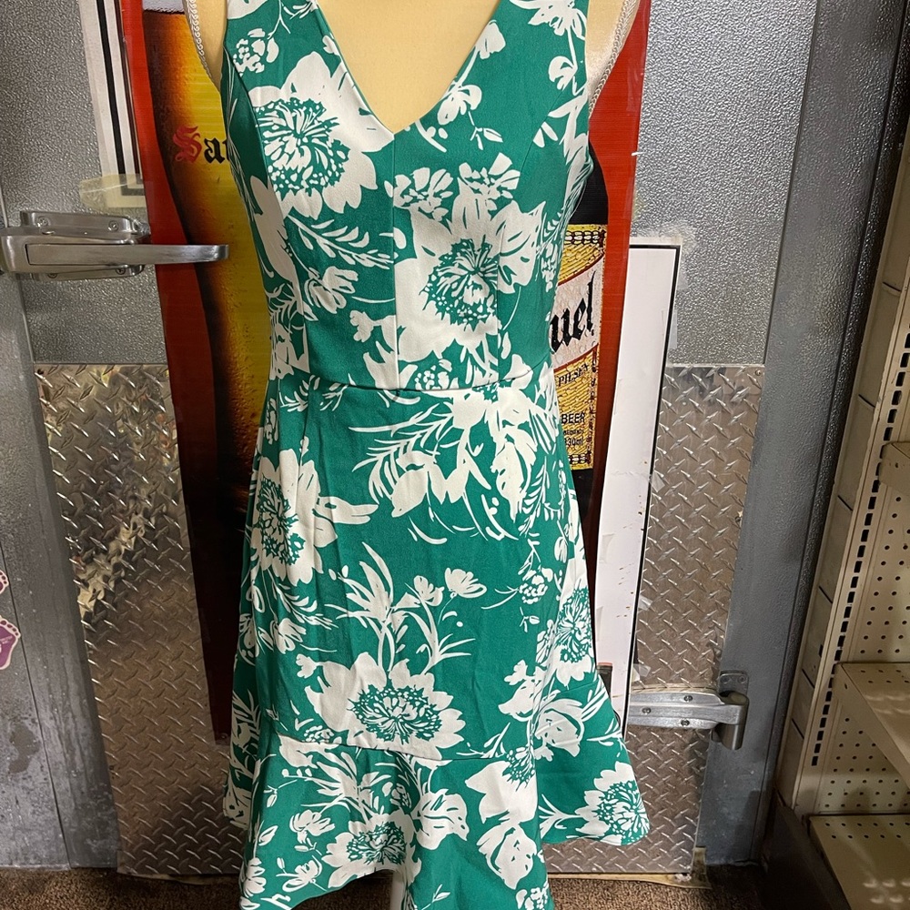 Green dress